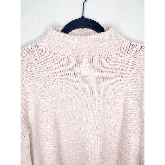 American Eagle Wool Blend Pink Cozy Knit Sweater - Picture 7 of 9